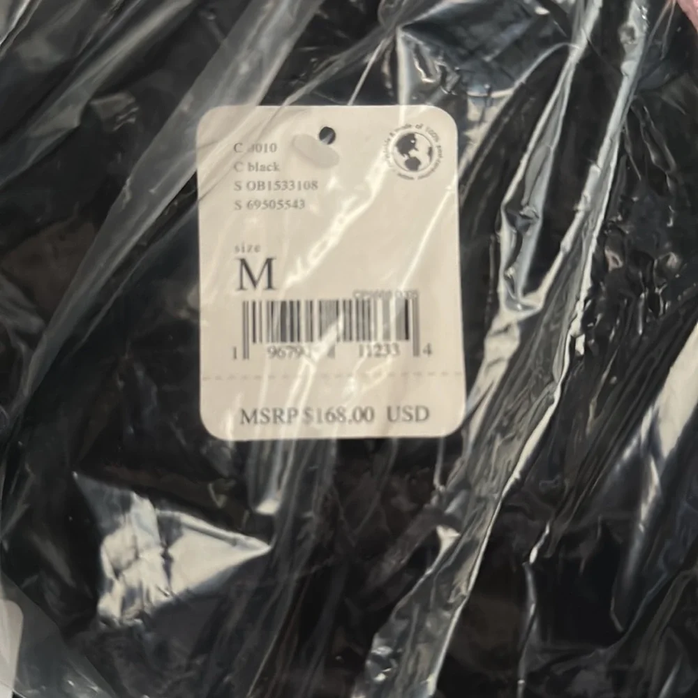 NWT Free People Revolve 90’s Forever Overalls in Black with Tie Sides Jumpsuit - Picture 10 of 12